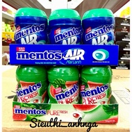 Lot of 6 Jars of Pure Fresh Sugar-Free Mentos Gum Mint Flavor/Watermelon Flavor 17.5g