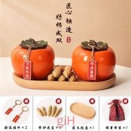 Home ersimmon Ornaments Housewarming Happy Living Room Desktop Decoration Wedding gifts family has persimmons and persimmons for housewarming, living room table decoration, new hom