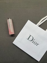 【Dior】迪奧癮誘粉漾潤唇膏 自然潤色護唇膏 dior護唇膏（001嬰兒粉，3.2g）
