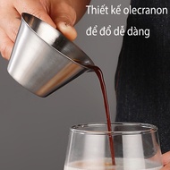 Delivery to your door | Stainless steel coffee Measuring cup 100ml ( Measuring cup 100ml) espresso c