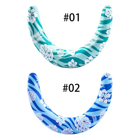Hammock Multifunctional Pool Float Reclining Chair Semi-Circular Water Hammock Neck & Back Support F