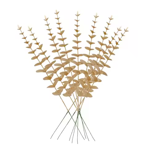 38cm Eucalyptus Artificial Tree Eucalyptus Branches 10/20pcs Eucalyptus Leaves Decoration New Year T