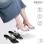 Winters high heels (G48 - 4cm polka dots) cute 2026