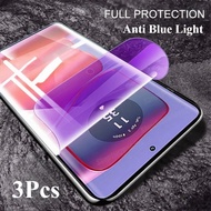3Pcs Anti Blue Light Hydrogel Screen Protector For Samsung Galaxy M56 M36 F56 F36 HD Clear Soft Hydr