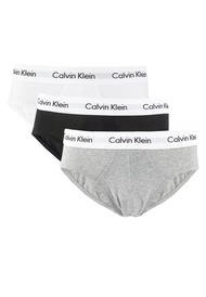 [二手男裝底褲][運動粗著] Calvin Klein (CK) 男士三角內褲 三條裝（黑/白/灰) 男裝