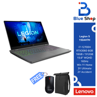 [82RB00A1TA] Lenovo Legion 5 15IAH7H โน๊ตบุ้กเล่นเกมประสิทธิภาพสูง สเปค i7-12700H และ RTX3060