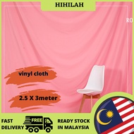 🔥READY STOCK🔥Proocam IG-PP pale pinkish Background Cloth 2.5 X 3meter studio photo