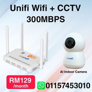 Unifi Wifi 300Mbps + AI Indoor Camera