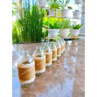 FG - Scarlet Vase, Rustic Flower Vase, Scandinavian Flower Vase, Glass Flower Vase, Minimalist Flowe