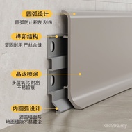 Metal Foot Line 6cm New Style Stainless Steel Foot Line Line Influencer Buckle Baseboard 4cm Direct 