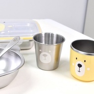 KitchenU Bear Stainless Steel 304 Cup 200ml for Kids Children