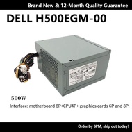 Suitable for Dell Desktop Power Supply H500EG-00 H290AM-0 500W Power Support Dual Display Card 6+8p