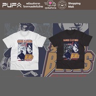 PUFA Cartoon Pattern Shirt Fashion Game Street Style 90s