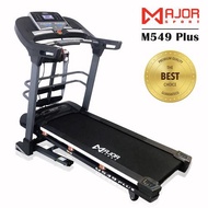 ลู่วิ่งไฟฟ้า พร้อมเครื่องปั่นเอว รุ่น M549Plus