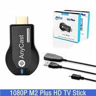 1080P Wireless WiFi Display TV Dongle Receiver HDMI-compatible TV Stick M2 Plus for DLNA Miracast fo