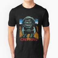 Critters T Shirt 100% Pure Cotton Horror Terror Monster Creature Cult Movie 80s Vintage Terror Vinta