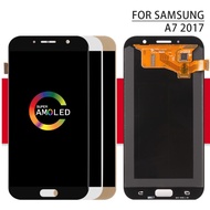 OLED For Samsung A7 2017 A720 A720F LCD Display Touch Screen Digitizer Assembly Repair Parts Replace