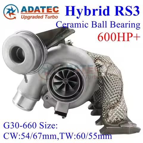 Upgrade Turbine 18559880021 Hybrid RS3 G30-660 Size 18559700021 Turbo 07K145701J 07K145701L Turbine