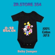 BT21 baby clothes BTS DOLL baby t-shirt/ jumpsuit/ baby jumper/ baby jumpsuit/ baby bodysuit/ baby k