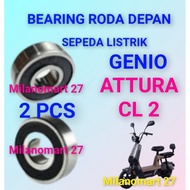 Front wheel bearing electric bicycle genio attura CL2 laker klahar front wheel electric bicycle geni