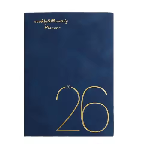 L9BA 2026 Daily/Weekly/Monthly Planning Book Schedule Planner Academic Planner Journaling Notebooks 