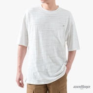 GALLOP : เสื้อยืดผ้าสลาฟ Slub-Oversized ผู้ชาย รุ่น GT9164 สี Cloud White ขาว / ราคาปกติ 1590.-