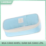 【LAKEBAO】 Kawaii Bút Chì Trường Hợp Công Suất Lớn Bút Chì Túi Pouch Chủ Hộp Cho Cô Gái Văn Phòng Sin