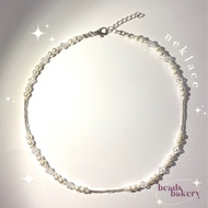 Winter necklace | By beads bakery | Beads accessories