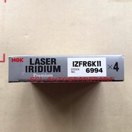 [ SCL AOTUSPARE ]  IZFR6K-11 NGK LASER IRIDIUM SPARK PLUG Honda City SEL Vtec / Civic SNA FD