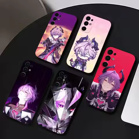 G-Genshin I-Impact D-Durin Phone Case For Samsung S25,S24,S21,S22,S23,S30,Ultra,S20,Plus,Soft Silico
