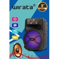 ((CLEARANCE PROMO)) WIRATA Portable Speaker Rechargeable System