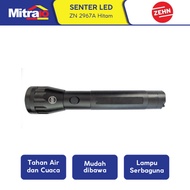 ZEHN ZN2967A CREE SENTER ALUMUNIUM 2XD FLASH LIGHT - BLACK