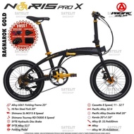 Ready Sepeda Lipat Folding Bike Pacific Noris Pro X Ukuran 20 Inch