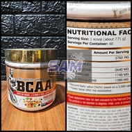 Fitness Supplement DEXTER JACKSON BCAA 6000 powder 60 servings Malang