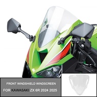 For KAWASAKI ZX-6R ZX6R ZX 6R 2024 2025 Motorcycle Front Windshield Windscreen Baffle Wind Deflector
