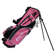 ST/💝POLO GOLF Children's Golf Bag Lightweight Nylon Cloth Children's Bracket Gun Bag Small Club Bag EWXH