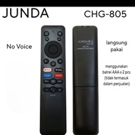 REMOTE SMART TV ANDROID JUNDA 805 REALME