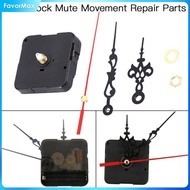 FavorMax 3set Wall Clock Mute Quartz Movement Repair Parts Replace Sets Include DIY Clock Mechanism 