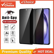 Privacy Screen Protector Tempered Glass for Samsung Galaxy A73 A16 A15 A55 A54 A23 A52 A52S A53 A12
