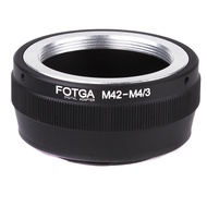 Fotga แหวนรองเลนส์กล้องถ่ายรูปสำหรับ M42เลนส์ Micro 4/3กล้องติดตั้ง Olympus Panasonic กล้อง DSLR