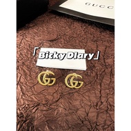 1: 1 Original Standard Real Shot, G-Classic Style G Earrings/G Pink Must-have Style