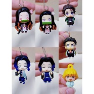 Preloved figure MF1/ Keychain Demon Slayer Nezuko Kamado Shinobu Kocho Tanjiro Kamado Gyomei Himejim