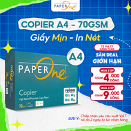 Giấy in A4 PaperOne Copier 70 gsm - Ream 500 tờ khổ A4 cho máy photocopy công suất lớn
