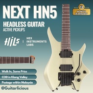 HILS NEXT Series Headless Guitar HN5 - Satin Ivory ( HILS GUITAR  )