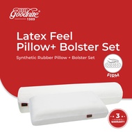 Goodnite Bantal Getah Sintetik Pro Latex Firm (1 Pc) + Bolster (1 Pc)