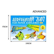 Buku Origami Pesawat Kertas DIY Papercraft Mainan Edukasi Anak Montessori