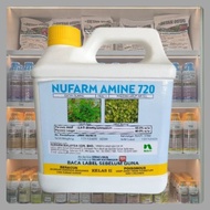 [ORIGINAL] 4L AMINE 720 NUFARM /Rumput Sambau/Herbicide/Keladi Agas/Rumput Pait (Sama Fungsi BVISTA 