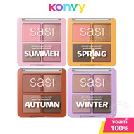 SASI Perfect Personal Color Eyeshadow Palette 8g ศศิ พาเลทอายแชโดว์ 4 สี
