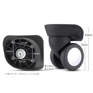lojel 2902/HongSheng A-61/XingYu 056 Durable Luggage Wheels Replacement with Screws for Crown lojel 