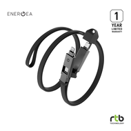 Energea Sheath สายชาร์จเร็วและถ่ายโอนข้อมูลแบบเปลี่ยนหัวได้ USB-C to L/C (MFI 3A 60W)